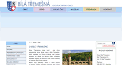 Desktop Screenshot of bilatremesna.cz