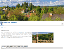 Tablet Screenshot of bilatremesna.cz